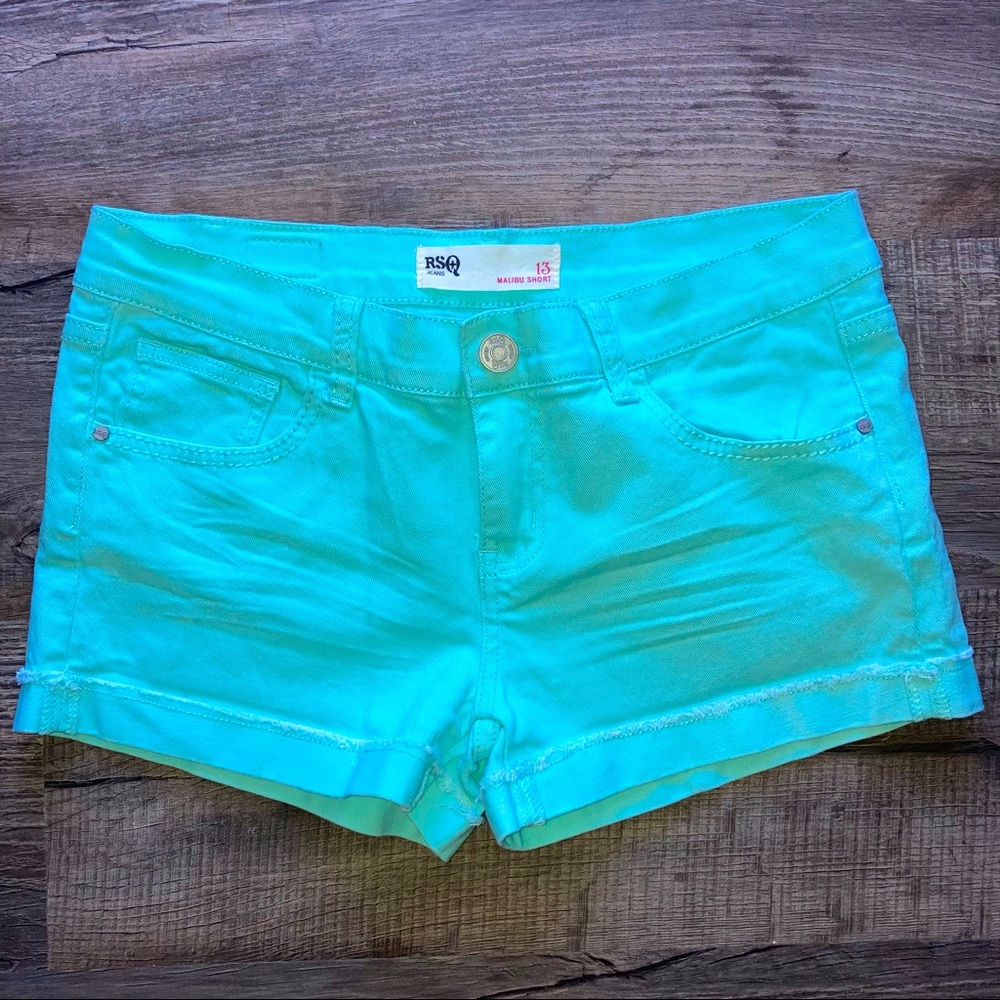 RSQ Baby Blue Shorts